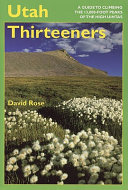 Utah Thirteeners Book