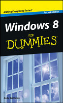 Windows 8 For Dummies, Pocket Edition