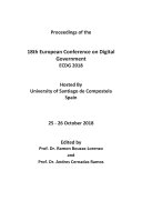 ECDG 2018 18th European Conference on Digital Government