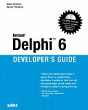 Borland Delphi 6 Developer's Guide