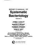 Bergey s Manual of Systematic Bacteriology