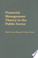 Financial Management Theory in the Public Sector Book