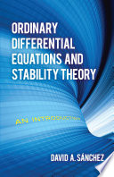 Ordinary Differential Equations and Stability Theory