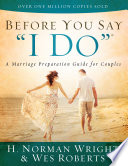 Before You Say  I Do    Book