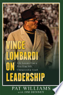 Vince Lombardi on Leadership Book