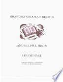 Grandma s Book of Recipes and Helpful Hints  Rev  Ed