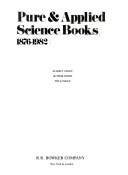 Pure and Applied Science Books  1876 1982