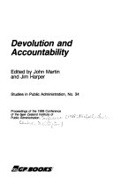 Devolution and Accountability