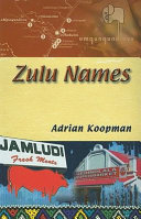 Zulu Names