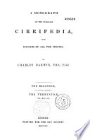 A Monograph on the Sub class Cirripedia    Book