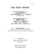 The Rush Report: The Descendants of William Rush, ...