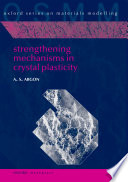 Strengthening Mechanisms in Crystal Plasticity