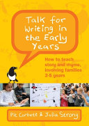 Image of book cover for Talk for writing in the early years : how to teach ...