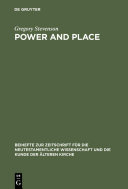Power and Place
