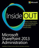 Microsoft SharePoint 2013 Administration Inside Out Pdf/ePub eBook