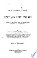 An Elementary Treatise on Heat and Heat Engines