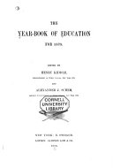 The Year book of Education for 1878  and 1879 Pdf/ePub eBook