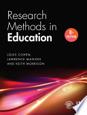 Research Methods in Education Book