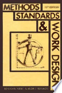 Methods, Standards, and Work Design