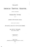 United States Trotting Association Register