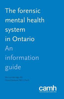 The Forensic Mental Health System in Ontario Book