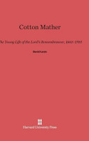 Cotton Mather