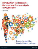 Introduction to Research Methods and Data Analysis in Psychology 3rd edn