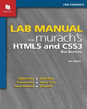 Lab Manual for Murach s Html5 and Css3