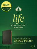 NLT Life Application Study Bible  Third Edition  Large Print