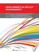Developments in Implicit Measurements Book