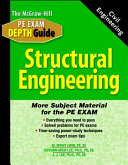 The McGraw Hill Civil Engineering PE Exam Depth Guide