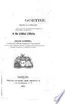 Fausto ... Traduccion [in prose] completa al Castellano ... por una Sociedad Literaria. Edicion ... ilustrada, etc