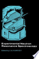 Experimental neutron resonance spectroscopy