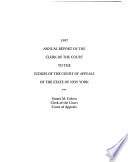 Annual Report of the Clerk of the Court to the Judges of the Court