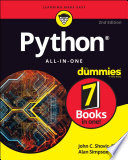 Python All in One For Dummies Book
