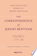 Correspondence of Jeremy Bentham, Volume 2