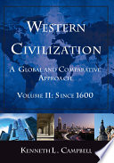 Western Civilization  A Global and Comparative Approach Book