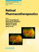 Retinal Pharmacotherapeutics Book