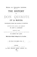 The History of Don Quixote of La Mancha