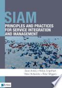 SIAM  Principles and Practices for Service Integration and Management Book