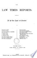 The Law Times Reports Book