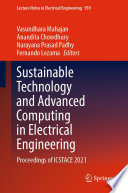 Sustainable Technology and Advanced Computing in Electrical Engineering Book