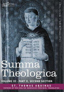 Read Pdf Summa Theologica, Volume 3 (Part II, Second Section)