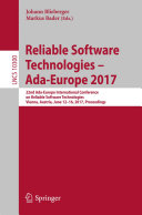 Reliable Software Technologies – Ada-Europe 2017