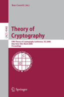 Theory of Cryptography [Pdf/ePub] eBook