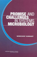 Promise and Challenges in Systems Microbiology