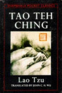 Book Tao Teh Ching Cover