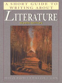 A Short Guide to Writing about Literature Book