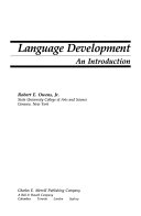Cover of Language Development