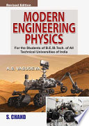 Modern Engneering Physics Book